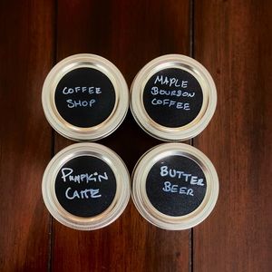4 Candle Sampler Pack (Cozy Beverages)